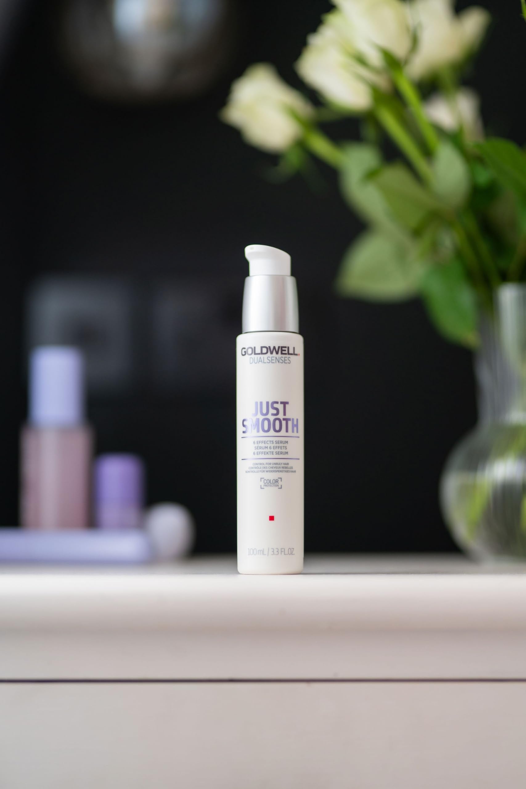 Goldwell with kukui nuts to illustrate nourishing oil and surface smoothing
