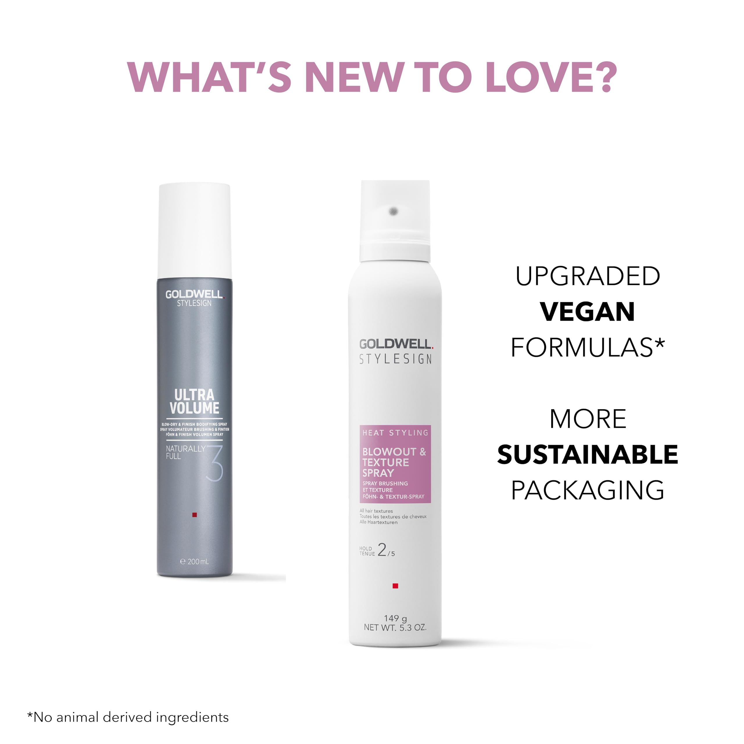 Goldwell Marine Bamboo ingredient visual suggesting nourishing lightweight body