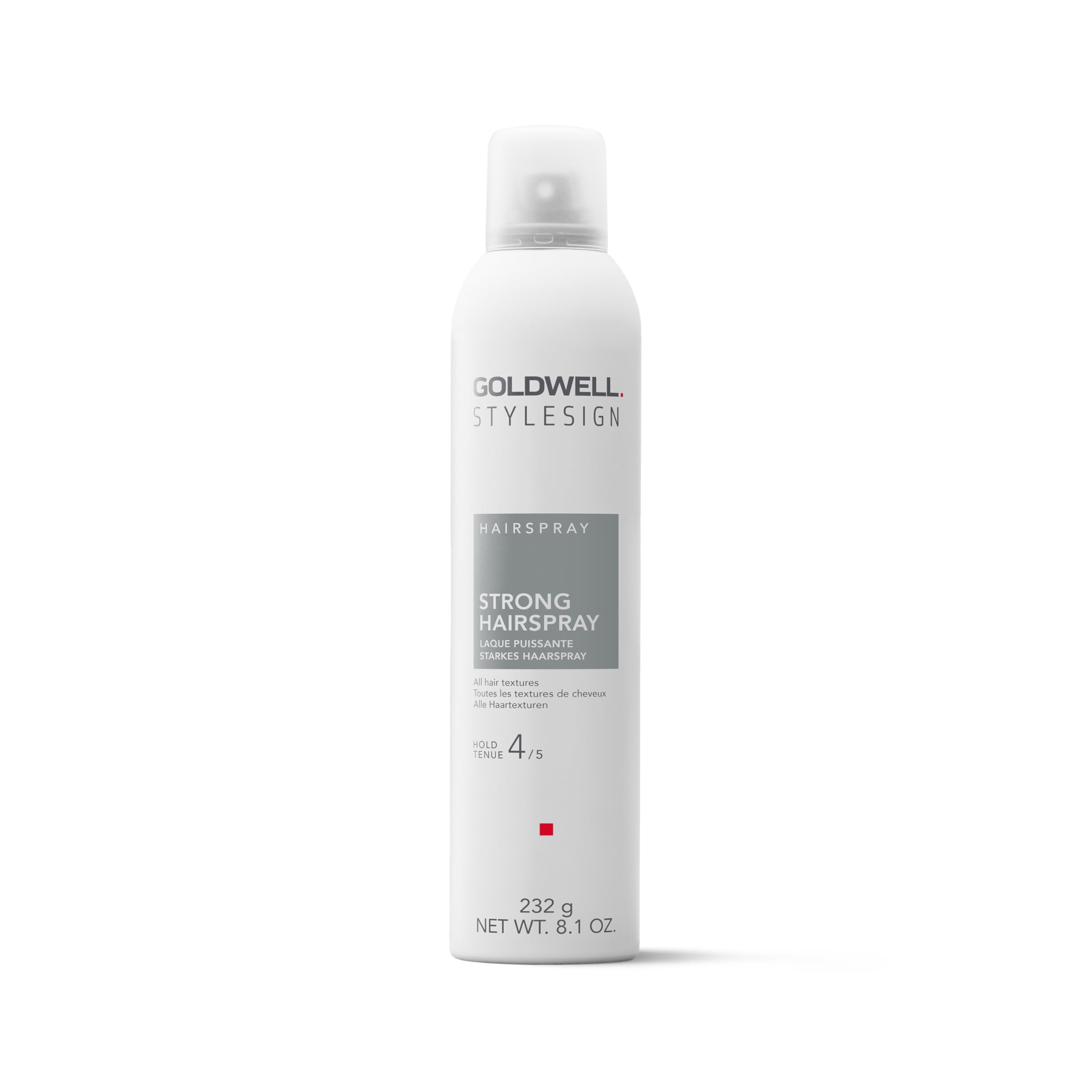 Goldwell front packaging showing strong hold benefits