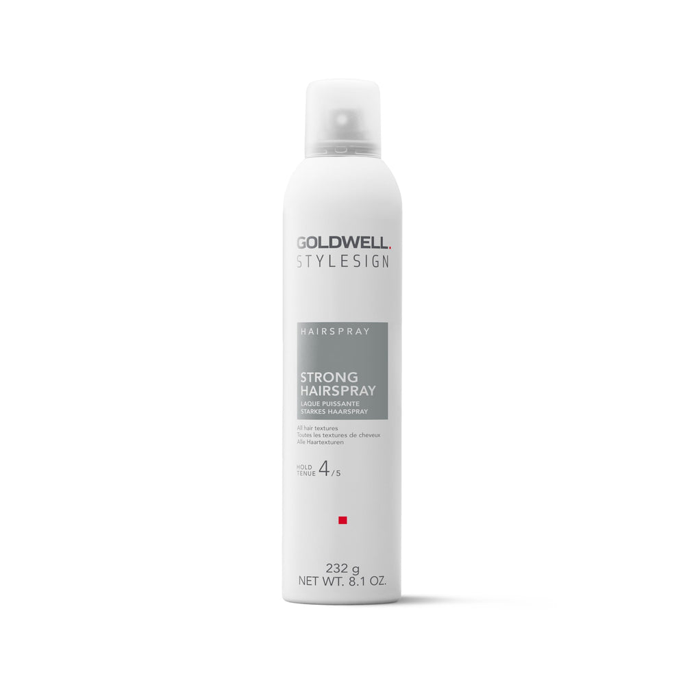 Goldwell front packaging showing strong hold benefits
