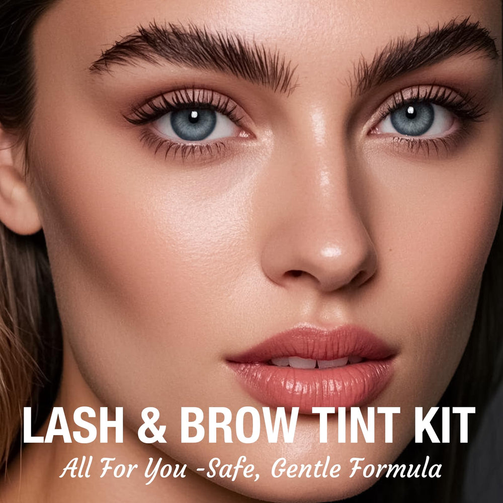 GOLLEE close-up lash detail showing deeper brown color and visible volume