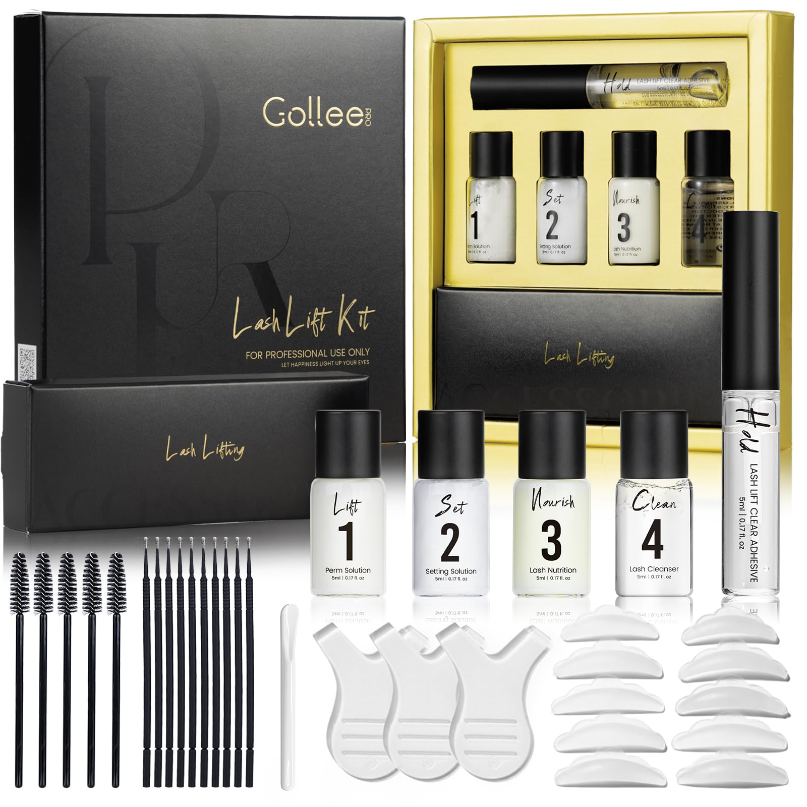 GOLLEE front packaging showing full kit and clear contents for easy identification