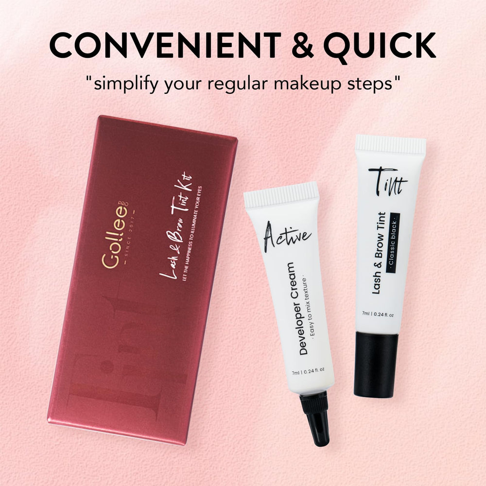GOLLEE kit on bathroom counter suggesting convenient daily grooming benefit