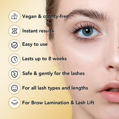 GOLLEE close-up of product labels showing ingredient clarity and safety info
