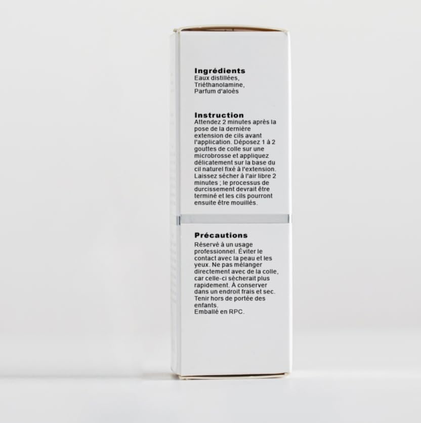 GOLLEEPRO label and ingredients panel close-up showing professional-grade formulation benefit