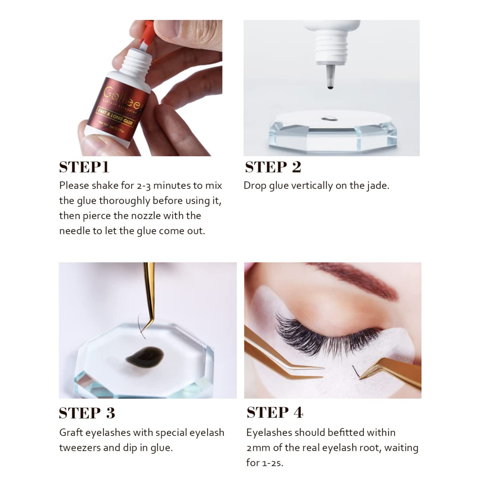 GOLLEEPRO bottle in salon setting showing low-odor formulation and comfortable workplace benefit