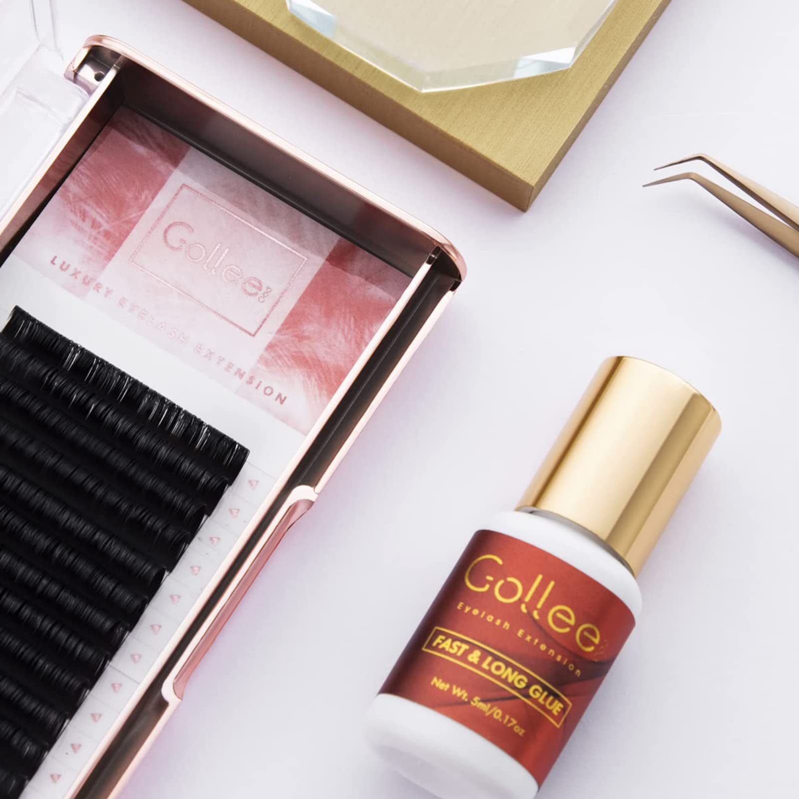 GOLLEEPRO box and bottle layout showing professional packaging and storage-ready benefit