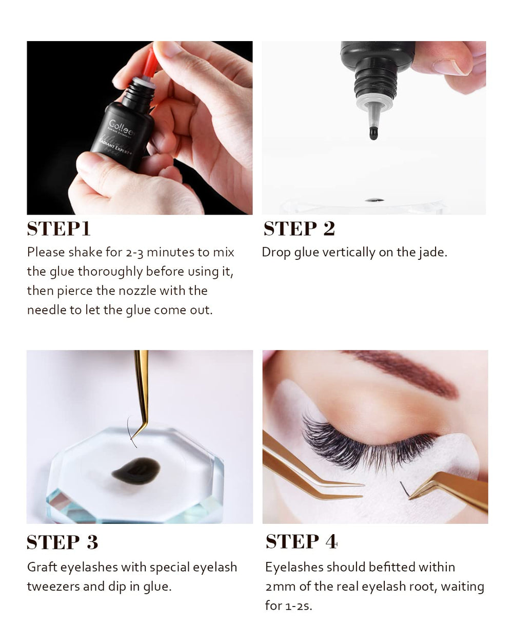 GOLLEEPRO 5ml size comparison showing compact bottle for salon station efficiency