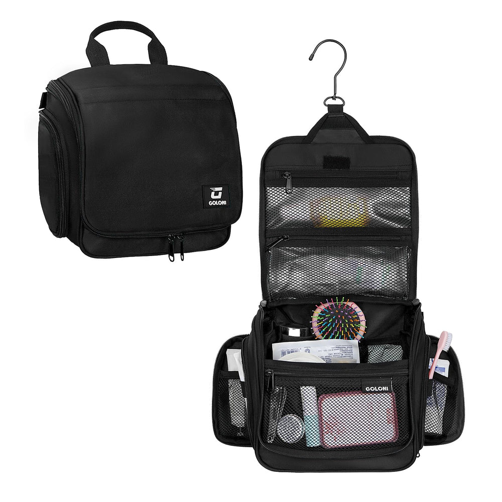 Goloni front view closed showing compact travel-ready design and protection