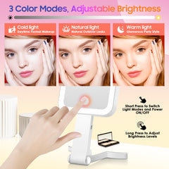 GOMIPURU LEDs showing cold natural warm modes for accurate color matching