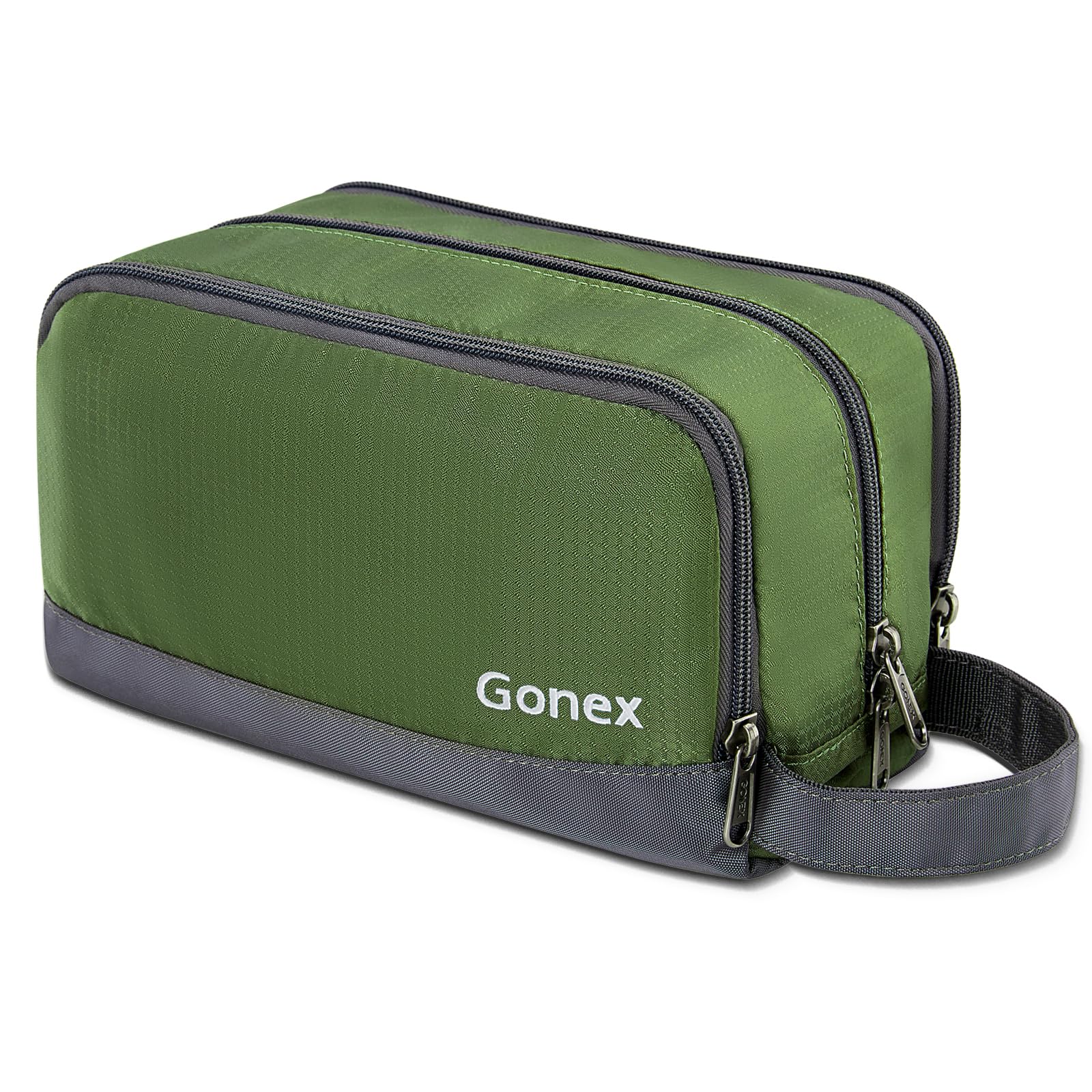 Gonex front view showing compact design and water-resistant benefit