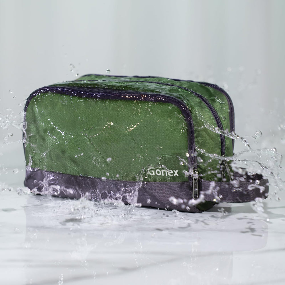 Gonex inside duffel bag illustrating easy packing and space-saving benefit