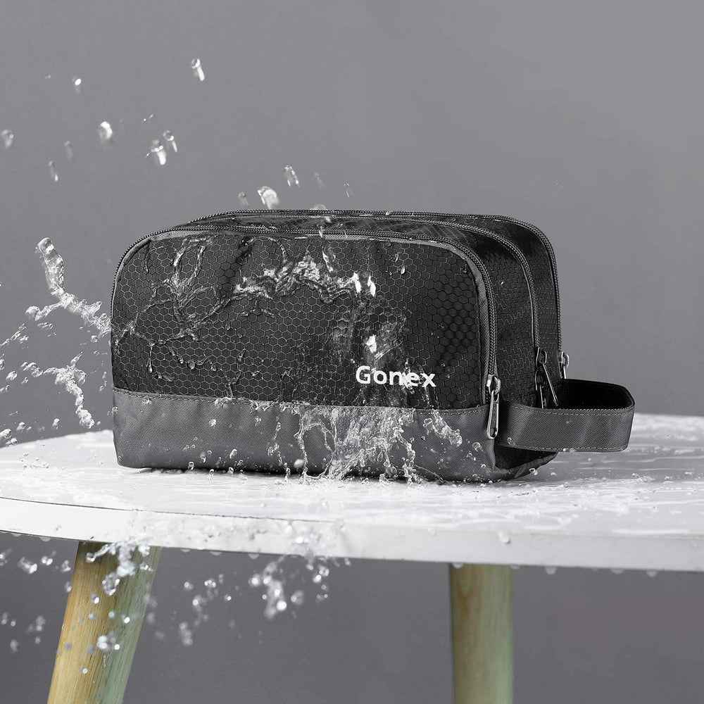 Gonex mesh pocket detail displaying visibility and breathability for small items