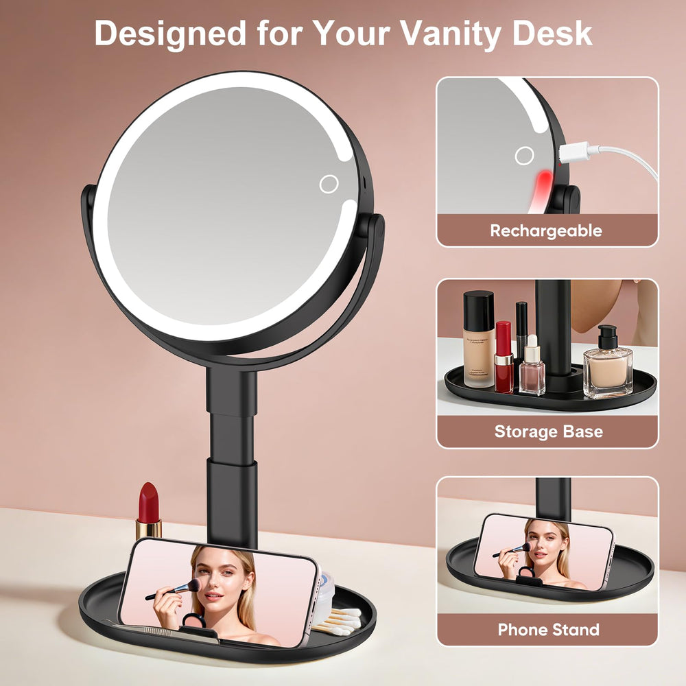 GONOBLE height adjustment demonstration showing comfortable viewing scale