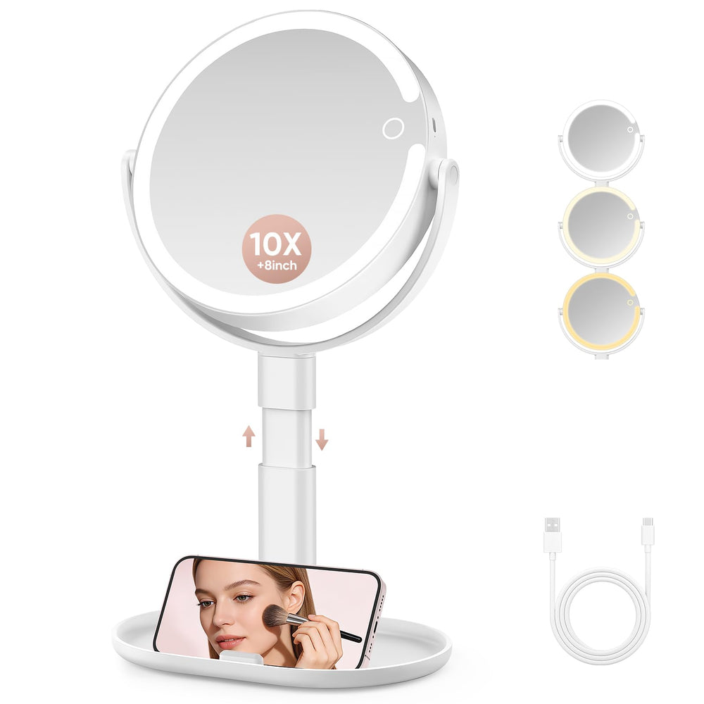 GONOBLE on a vanity with cosmetics, presenting an everyday styling setup benefit