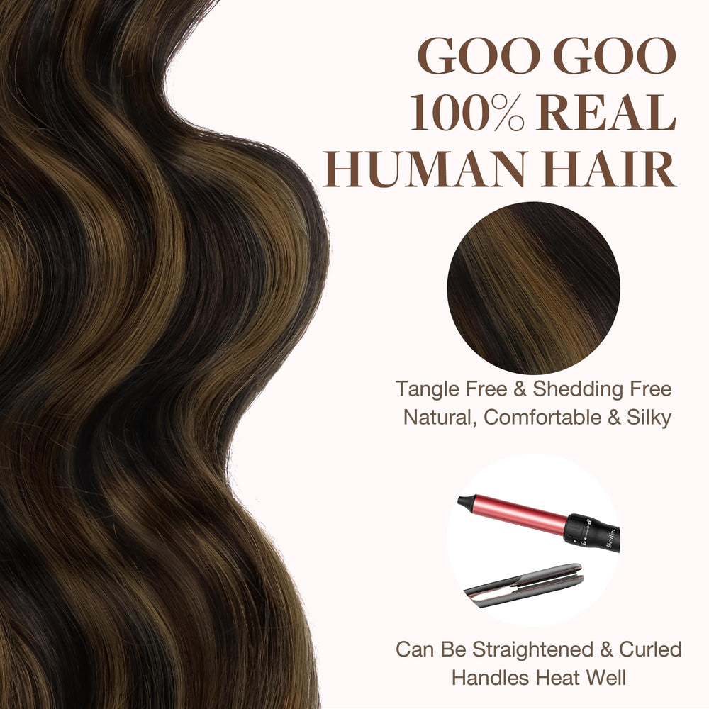 GOO GOO before and after showing increased volume and fullness