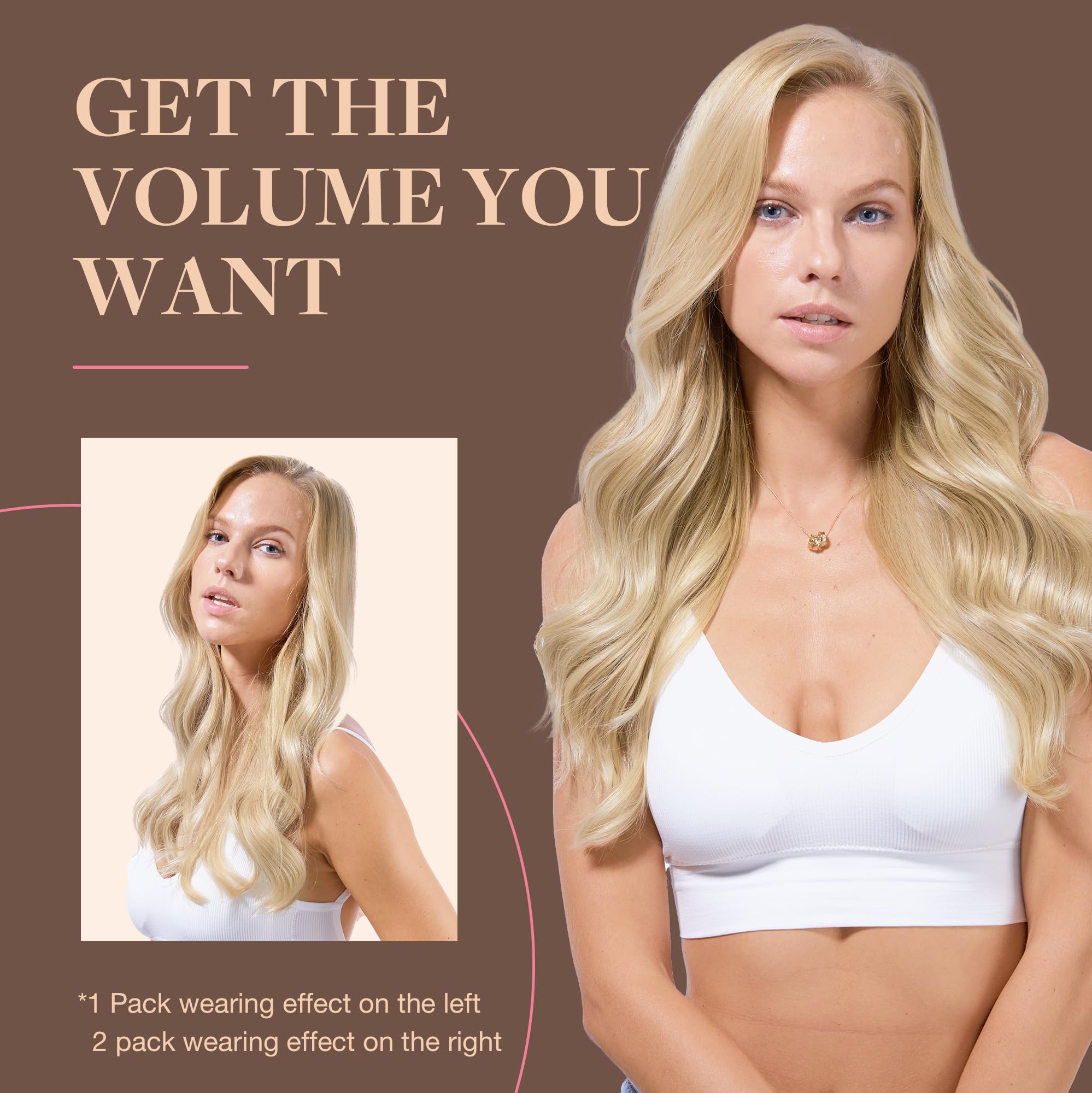 GOO GOO lifestyle beauty shot outdoors illustrating salon-quality look benefit