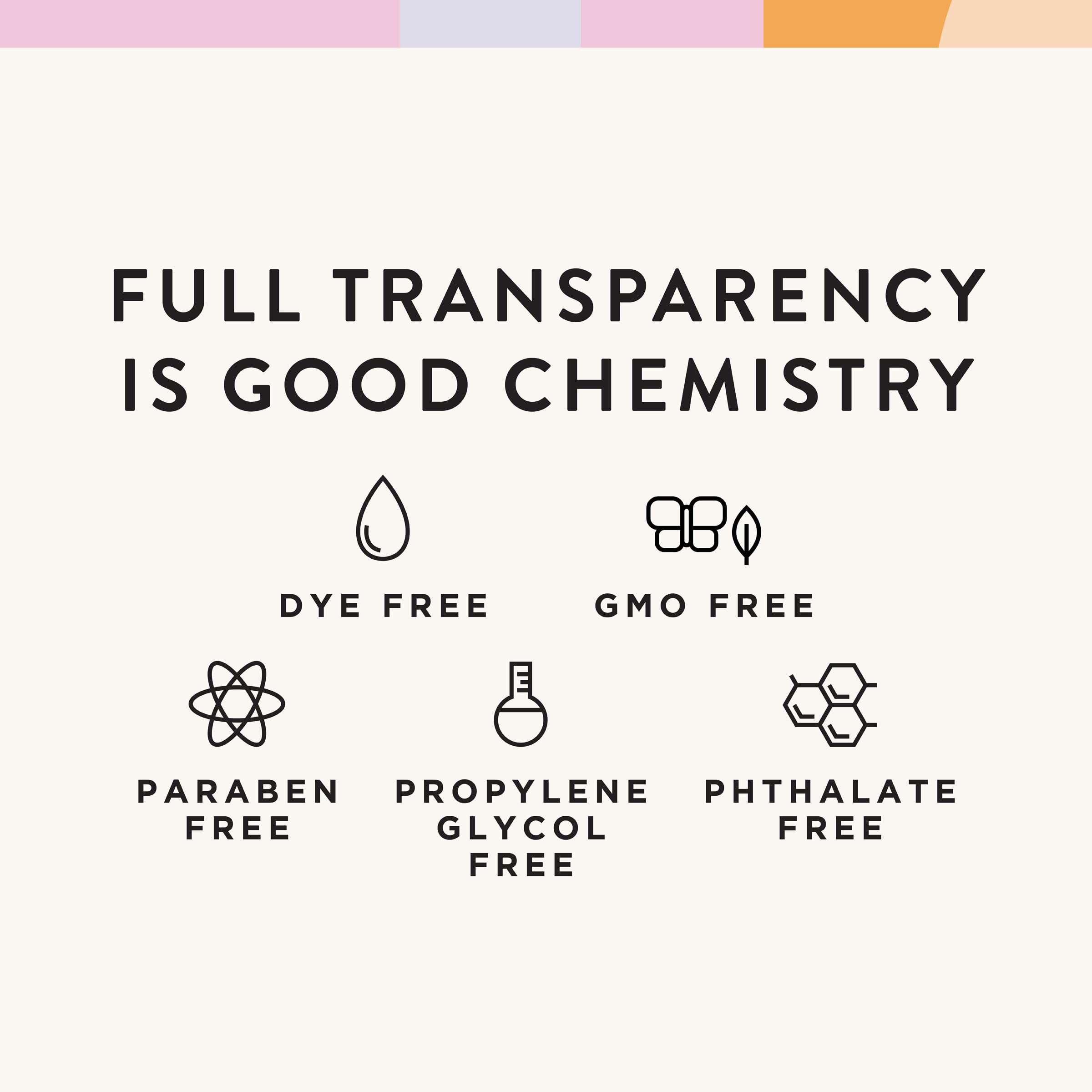 Good Chemistry recyclable box packaging emphasizing sustainable, high-quality design