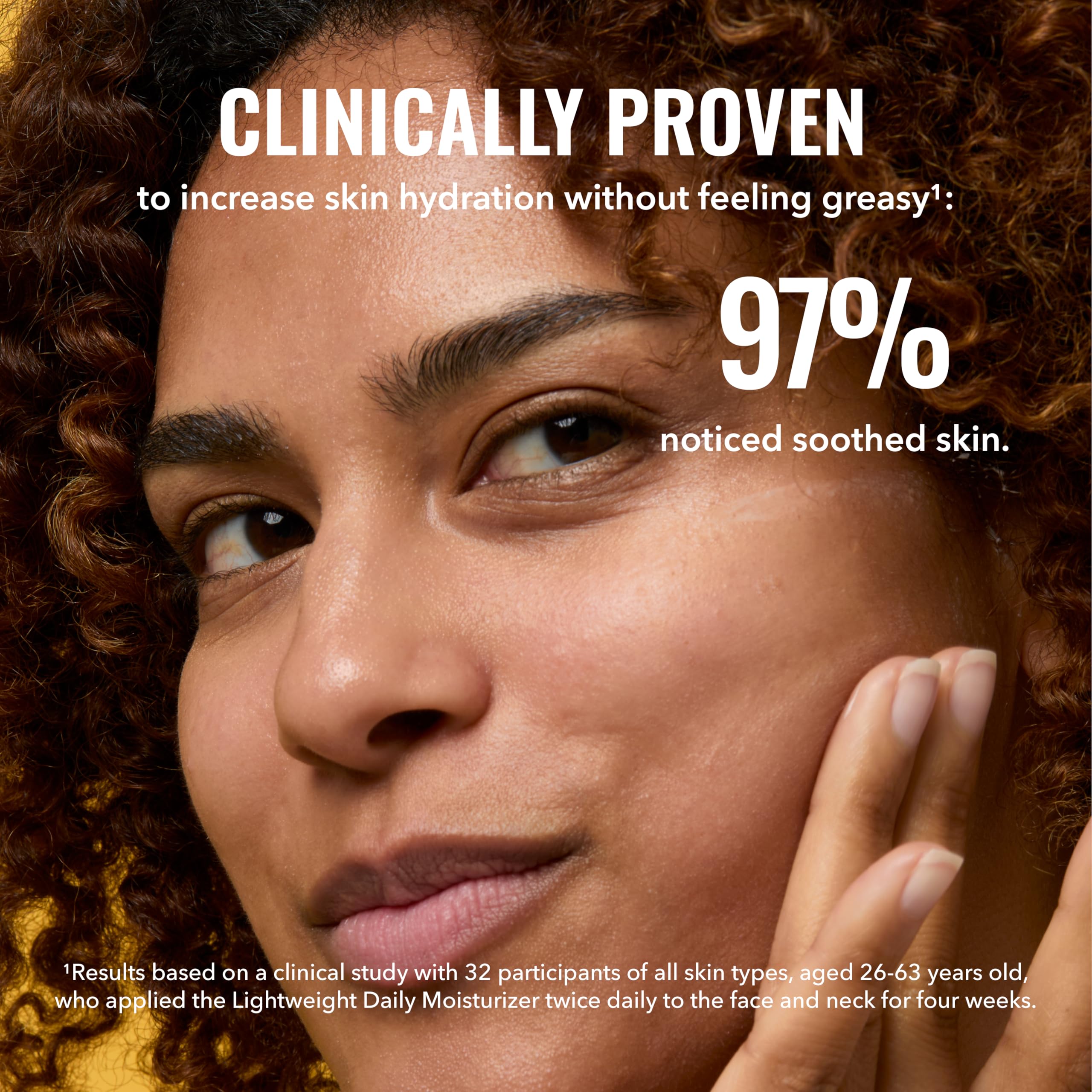 Good Molecules application on hand demonstrating quick absorption and non-greasy finish