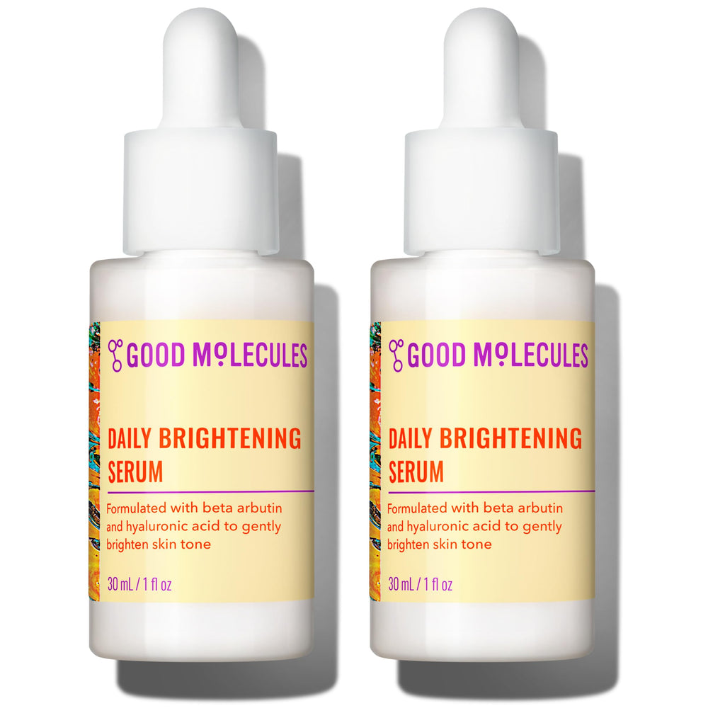 Good Molecules front packaging showing two bottles and pack benefit