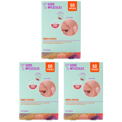 Good Molecules front packaging showing three 60-count units and value advantage