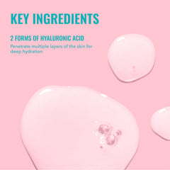 Good Molecules serum droplet texture demonstrating lightweight, fast-absorbing hydration