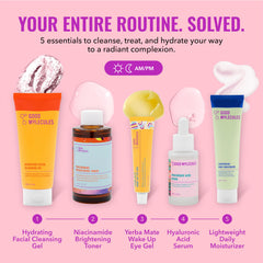 Good Molecules hydrating cleansing gel pump detail demonstrating gentle cleansing