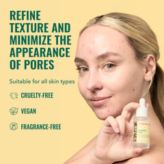 Good Molecules dropper dispensing serum, precise control and easy application