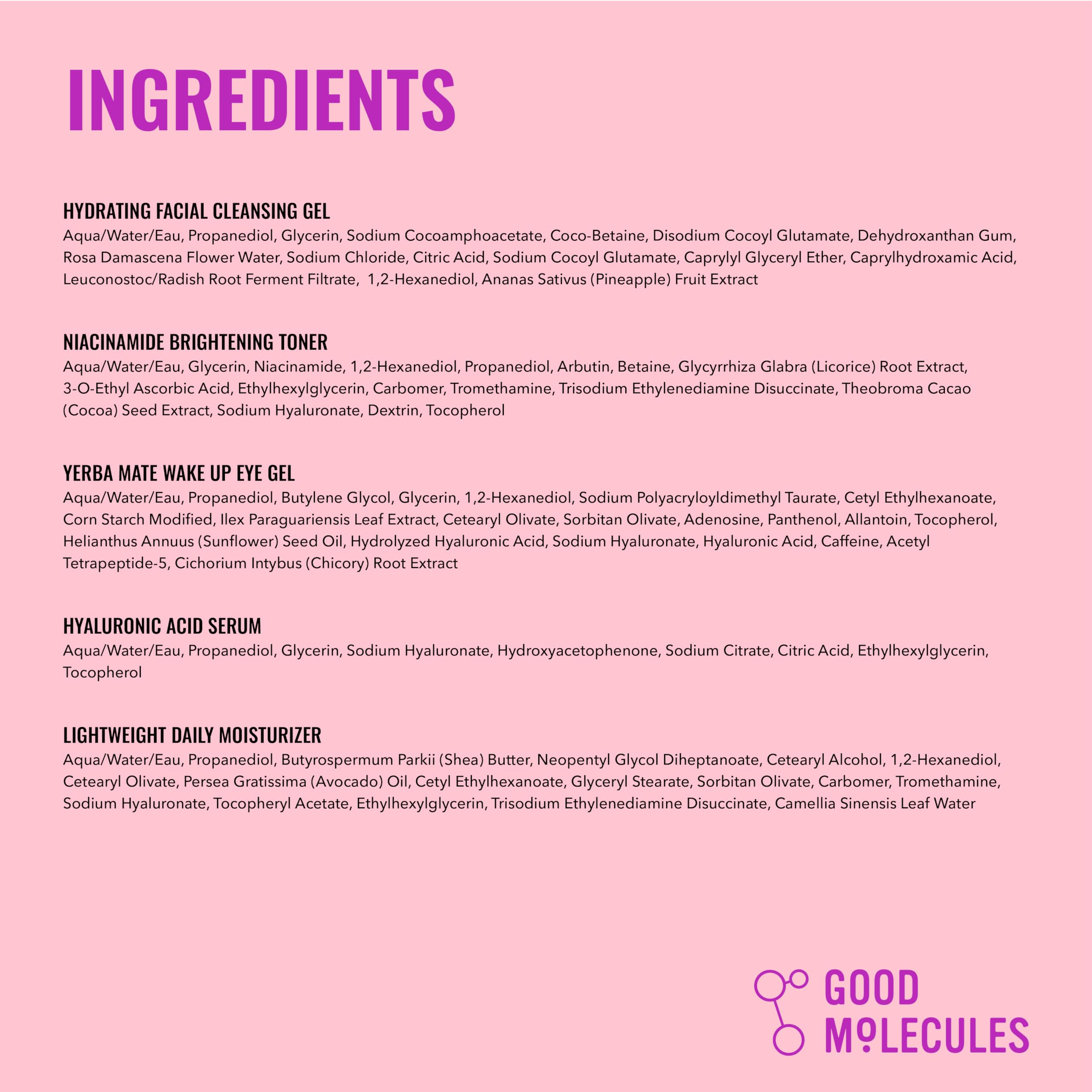 Good Molecules size and scale with hand showing travel-friendly product dimensions