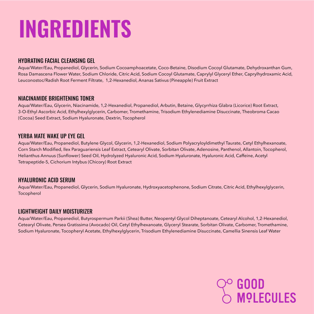 Good Molecules size and scale with hand showing travel-friendly product dimensions