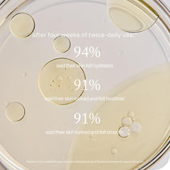 goop amber bottle label detail protecting formula and indicating strength