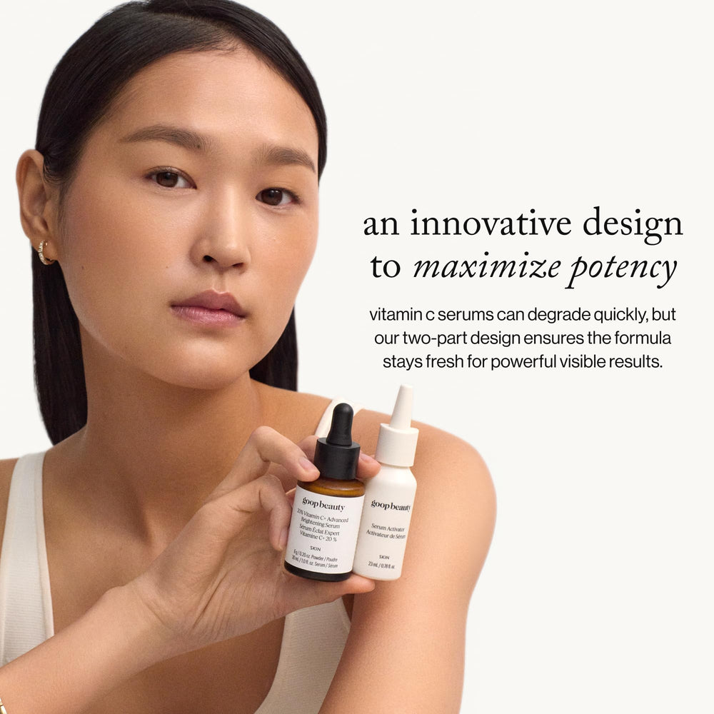 goop droplets on hand showing easy dispensing and quick absorption benefit