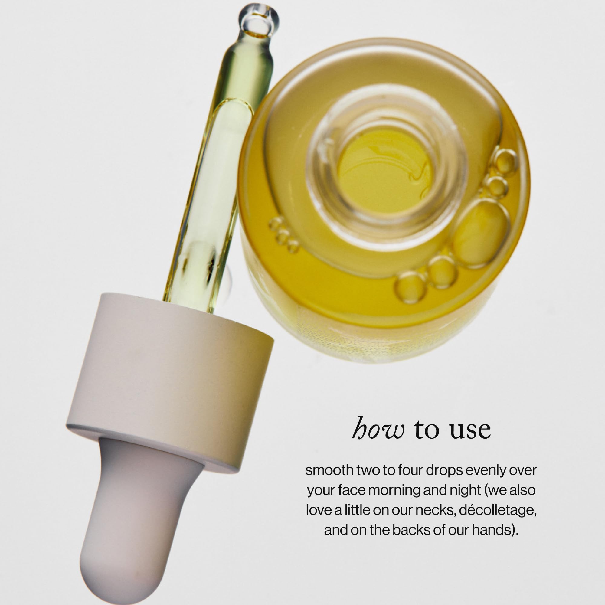 goop nutrient face oil beside nighttime skincare on bedside, supports restorative ritual
