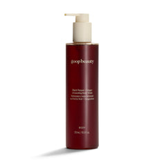 goop front bottle showing label and sleek packaging for easy identification