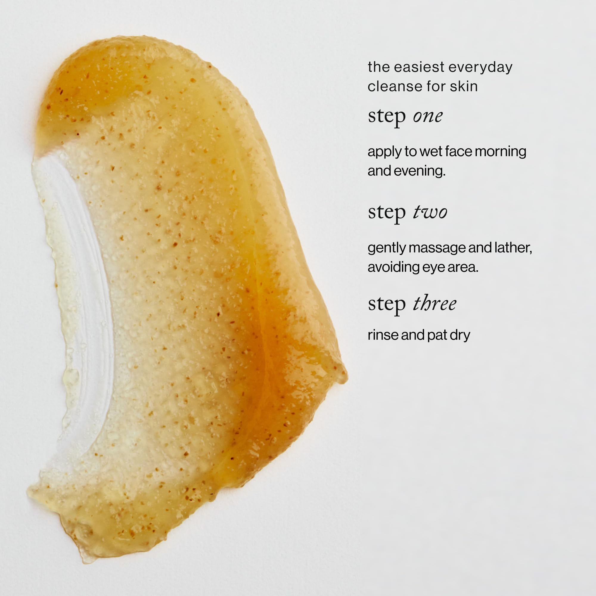 goop in-hand usage demonstrating application and gentle exfoliation benefit