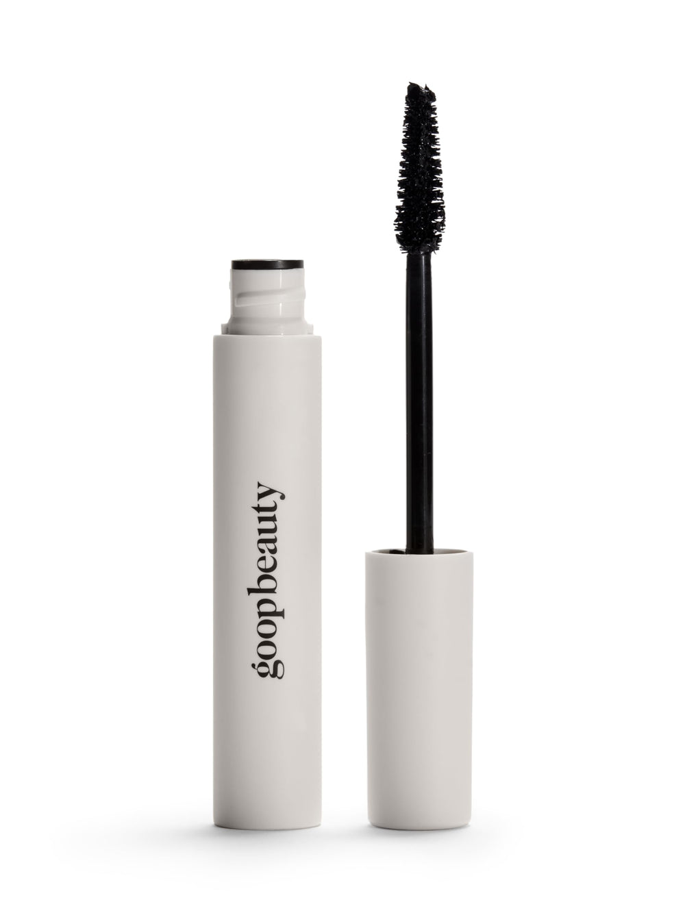 goop Featherlash front packaging showing sleek tube and black shade