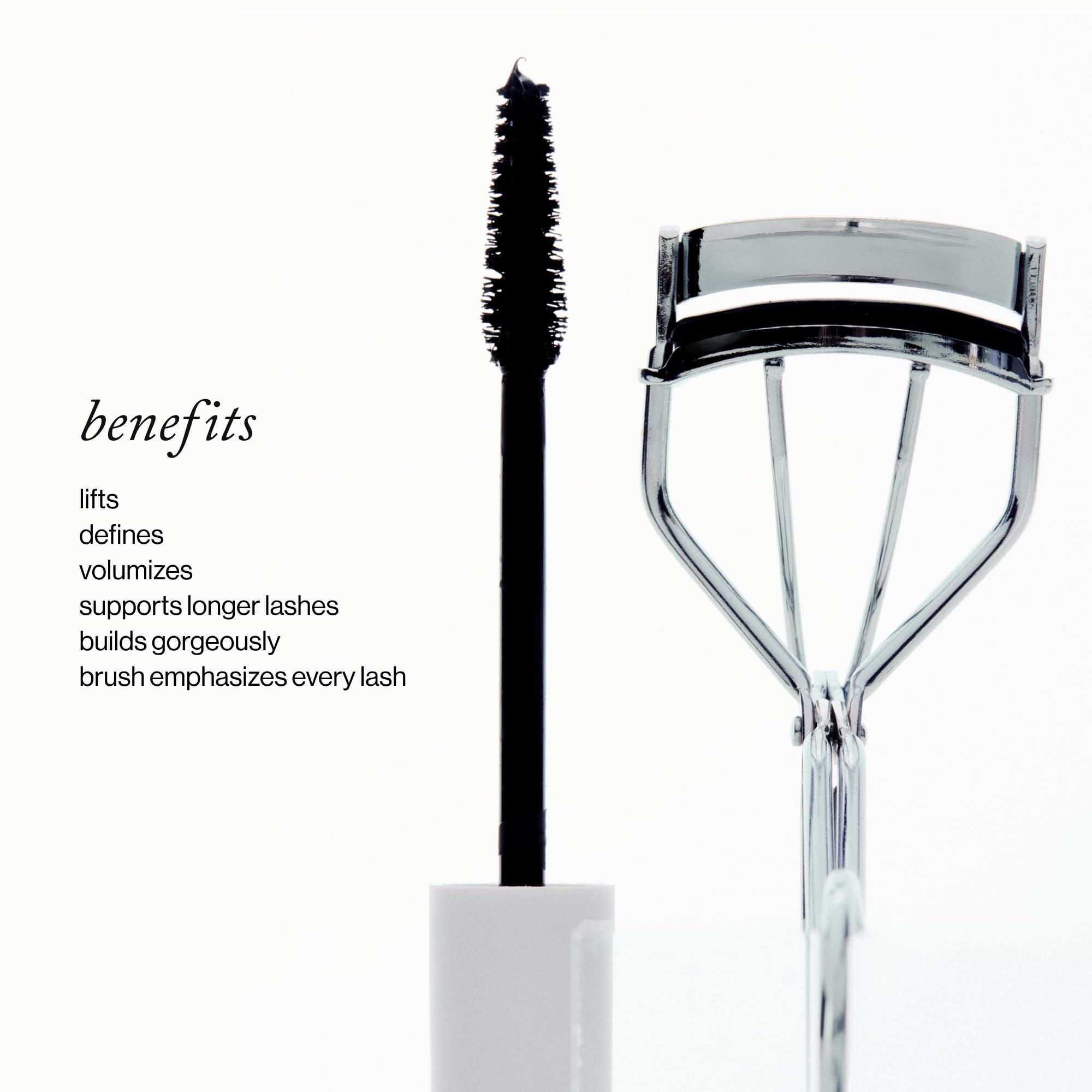 goop Featherlash wand detail with patented bristle design for separation