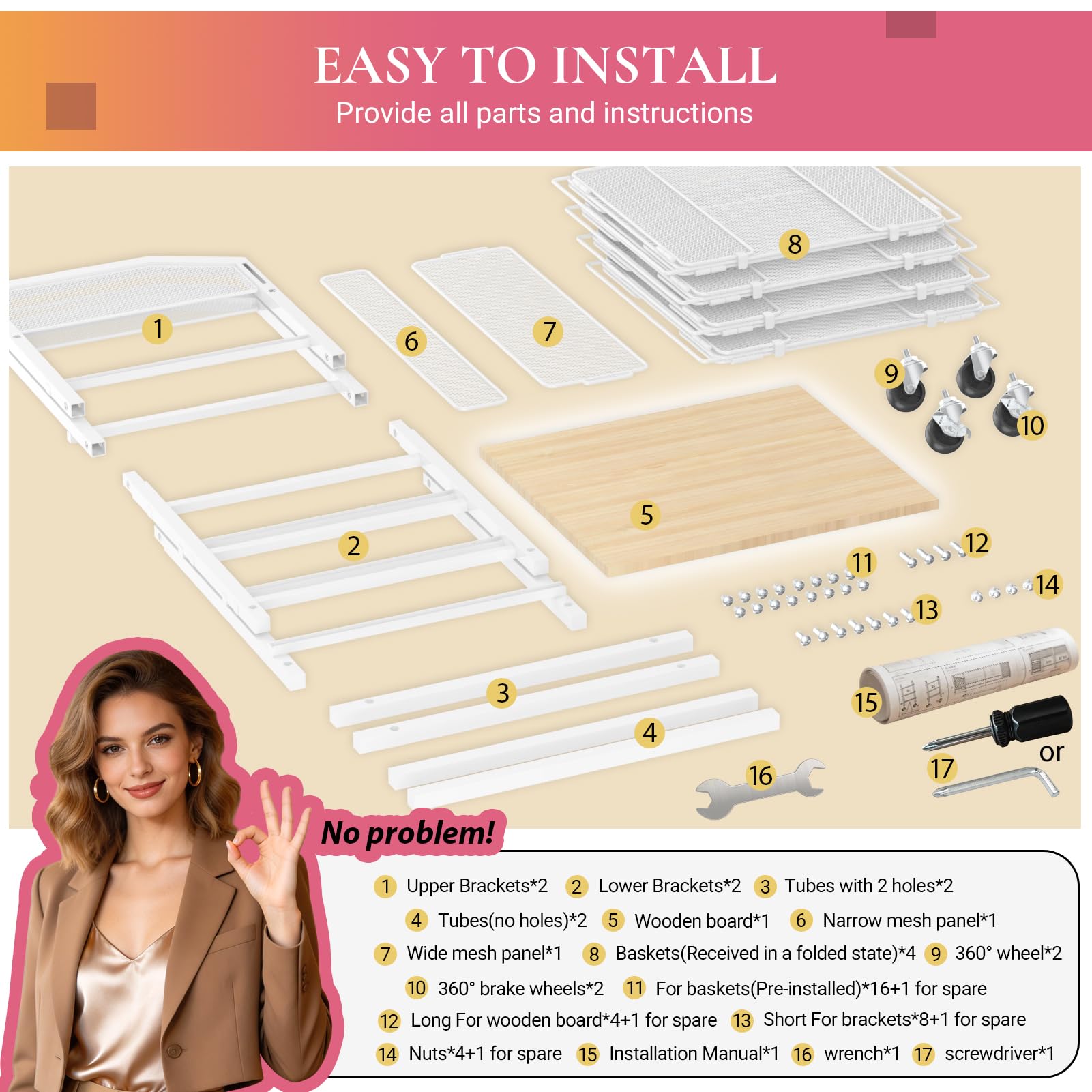 Goovilla on a vanity organizing makeup for a tidy routine
