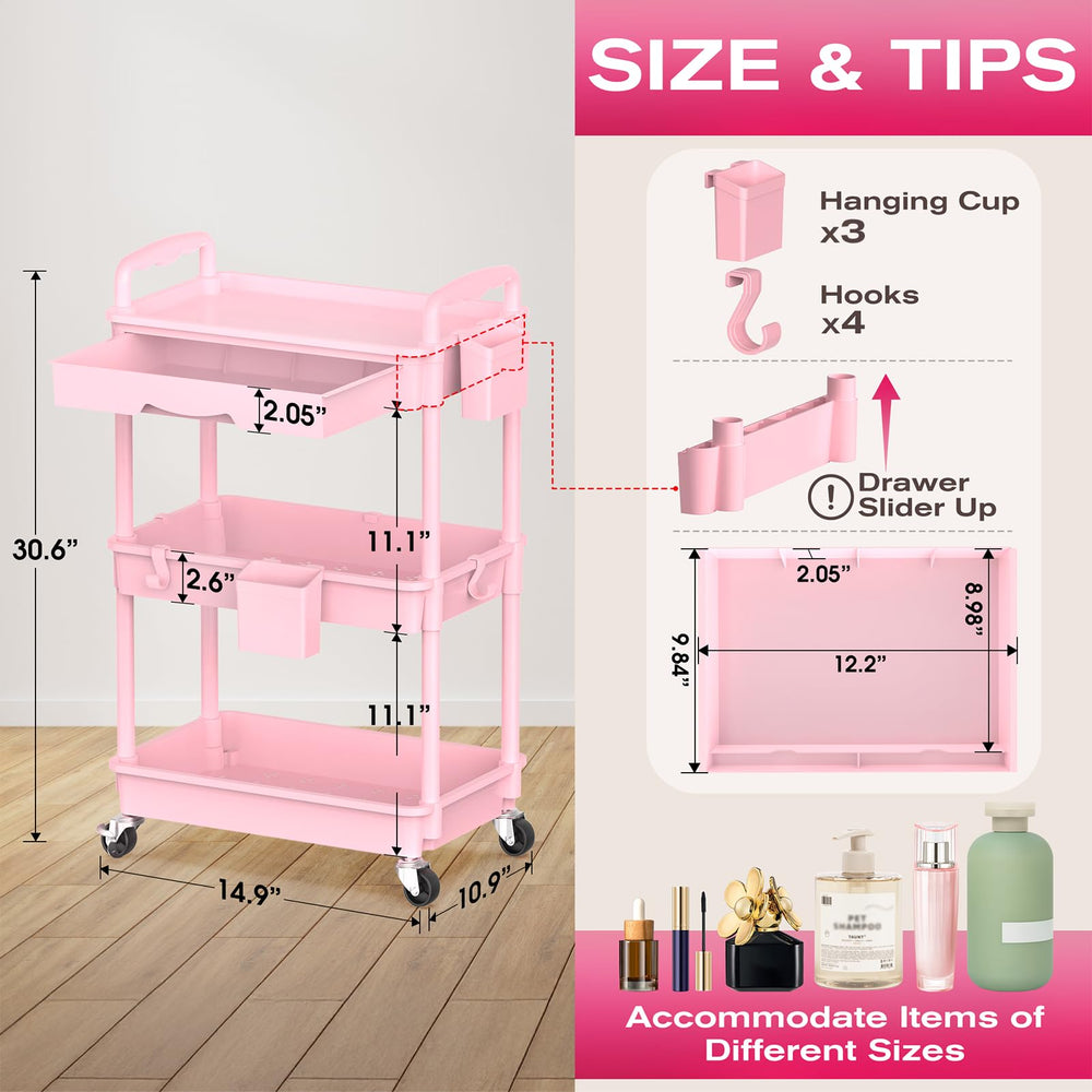 Goovilla top surface with daily products displayed for quick access and convenience