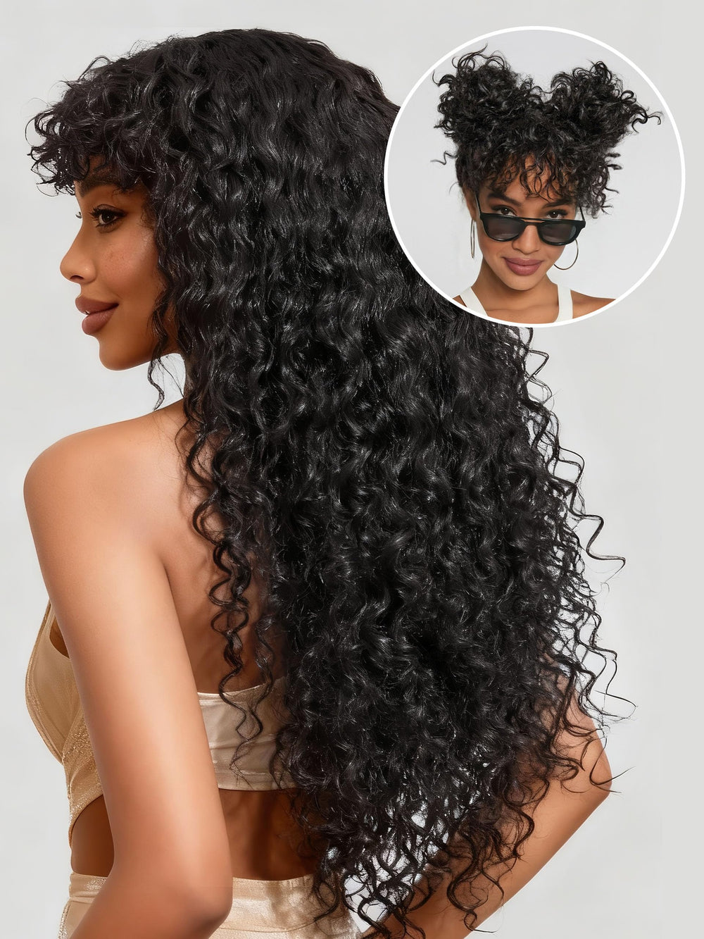 GORGIUS length comparison demonstrating 26-inch scale and dramatic look benefit