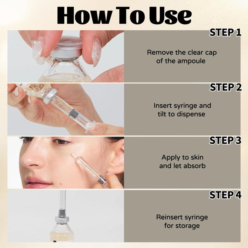 GosBio NaVaro before-and-after face comparison highlighting improved skin smoothness