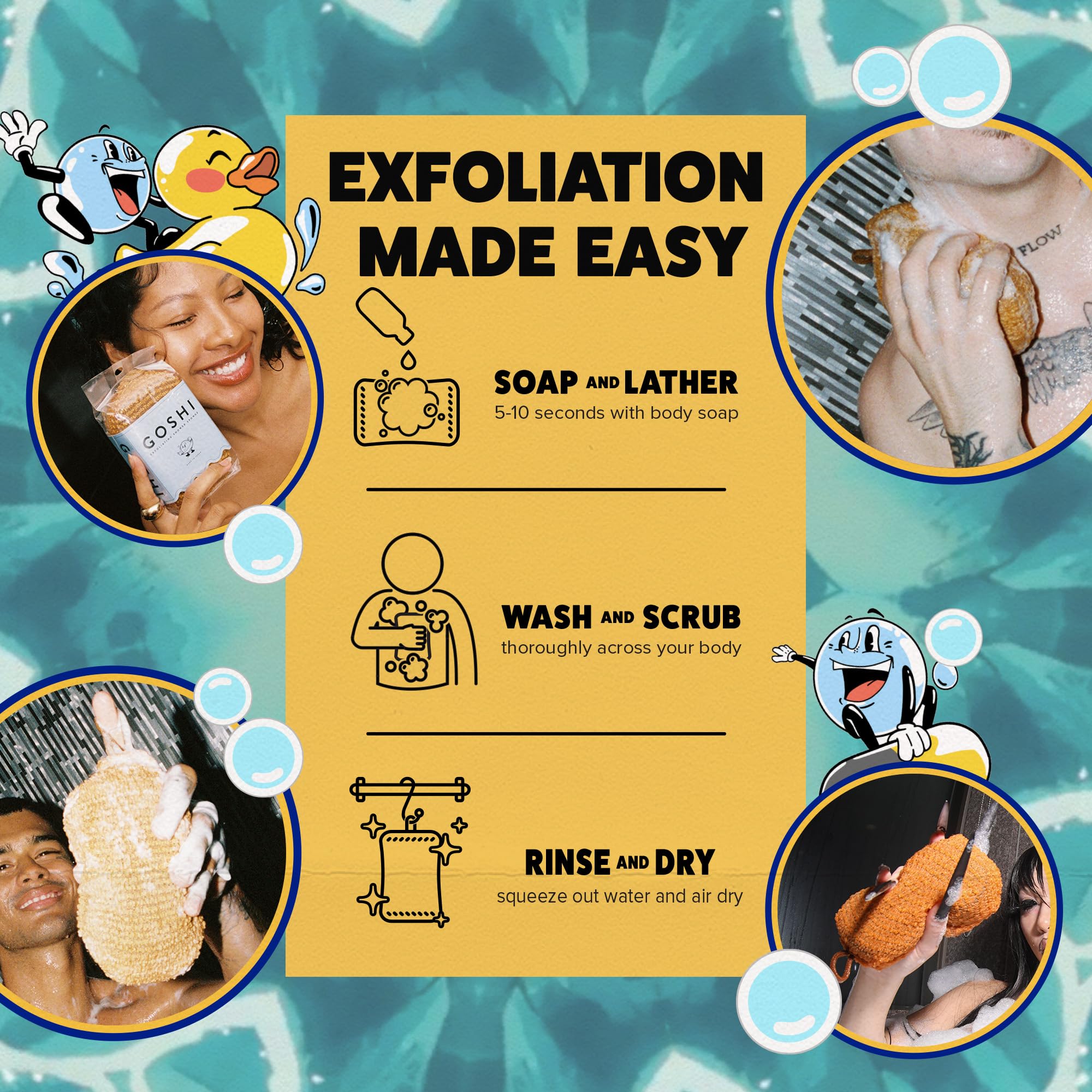 GOSHI in a styled bathroom setting highlighting daily-use convenience