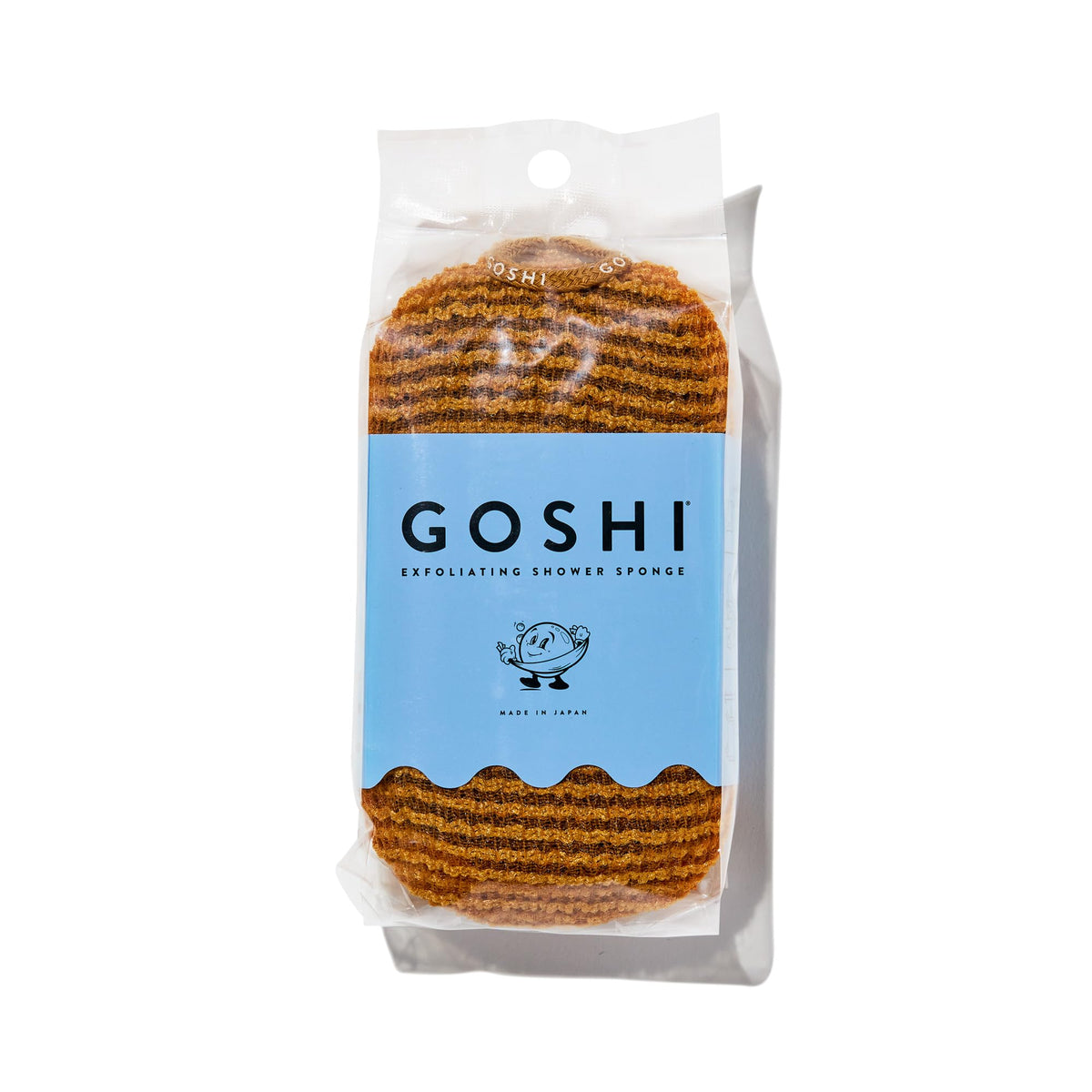 GOSHI marigold front view showing sponge shape and color for cheerful bathrooms