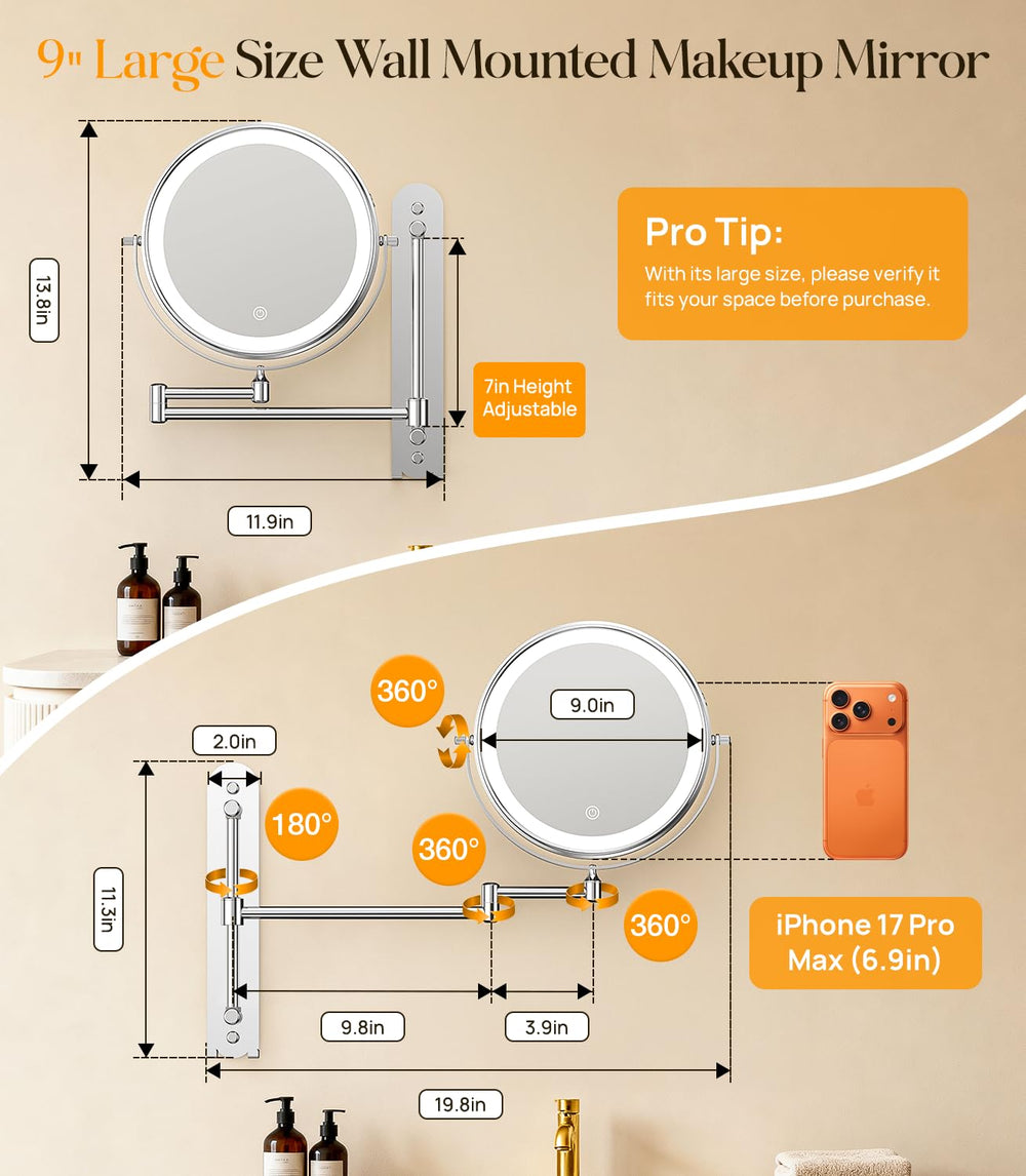 Gospire close-up glass showing 1X and 10X clarity for precise application benefit