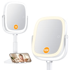 Gospire front view of rectangular mirror showing balanced framing and clarity