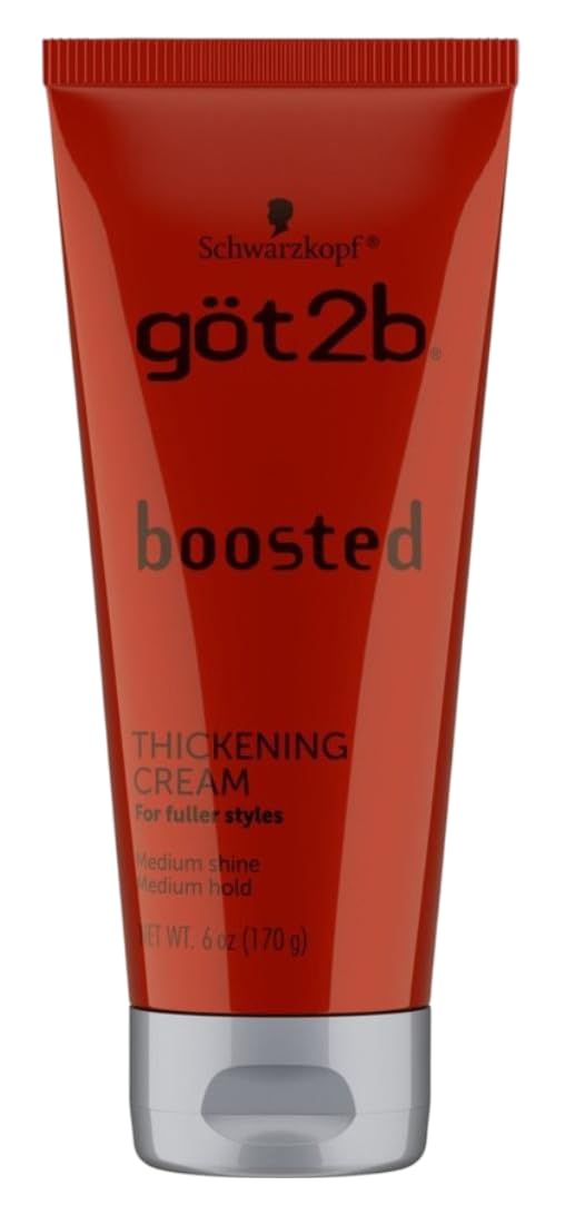 Got2b Boosted cream texture close-up demonstrating lightweight, non-greasy body