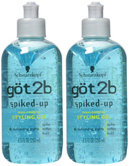 Got2B bottle in hand demonstrating 8.5oz size for generous, long-lasting supply