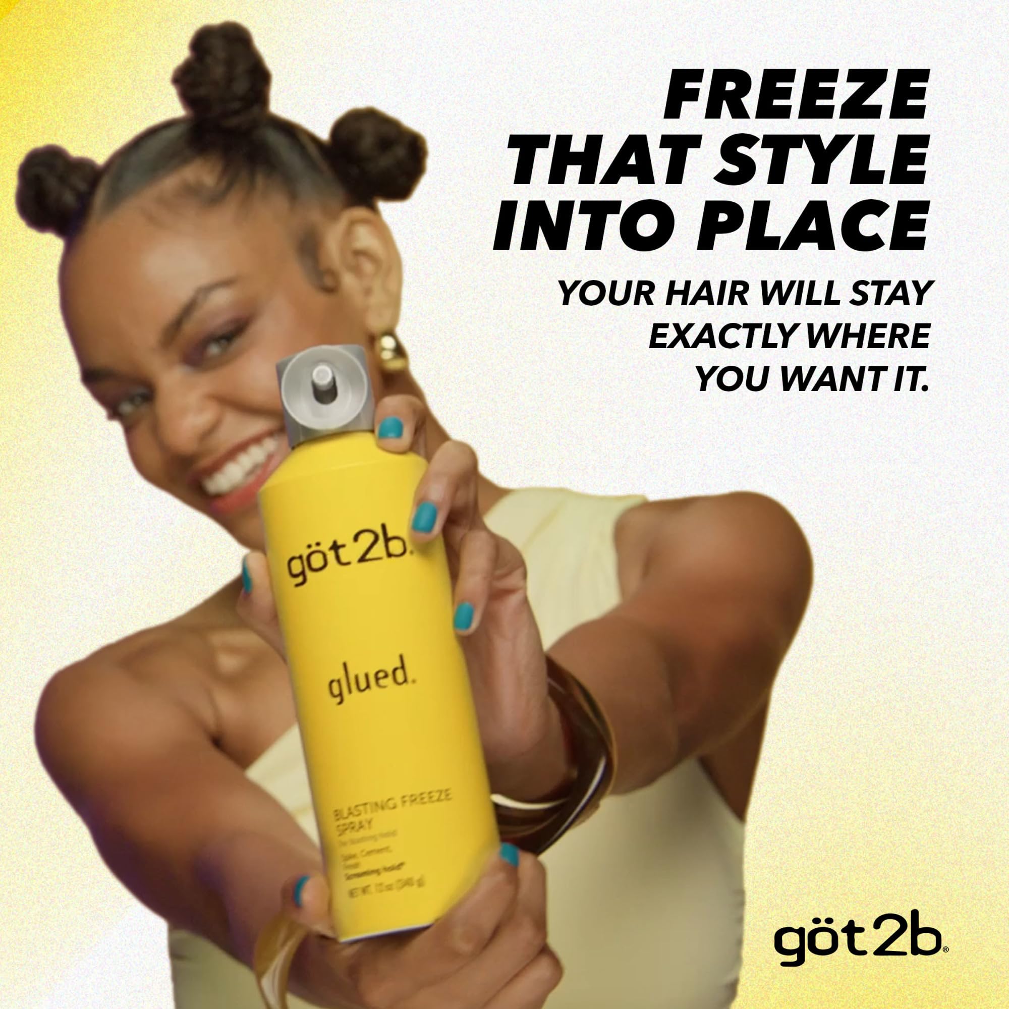 got2b aerosol nozzle closeup showing spray tip for precise application benefit