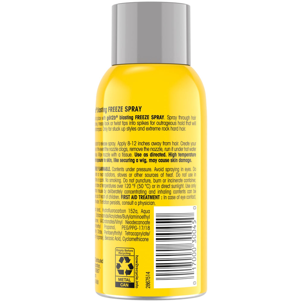 got2b Glued can label ingredient panel for transparent product information benefit