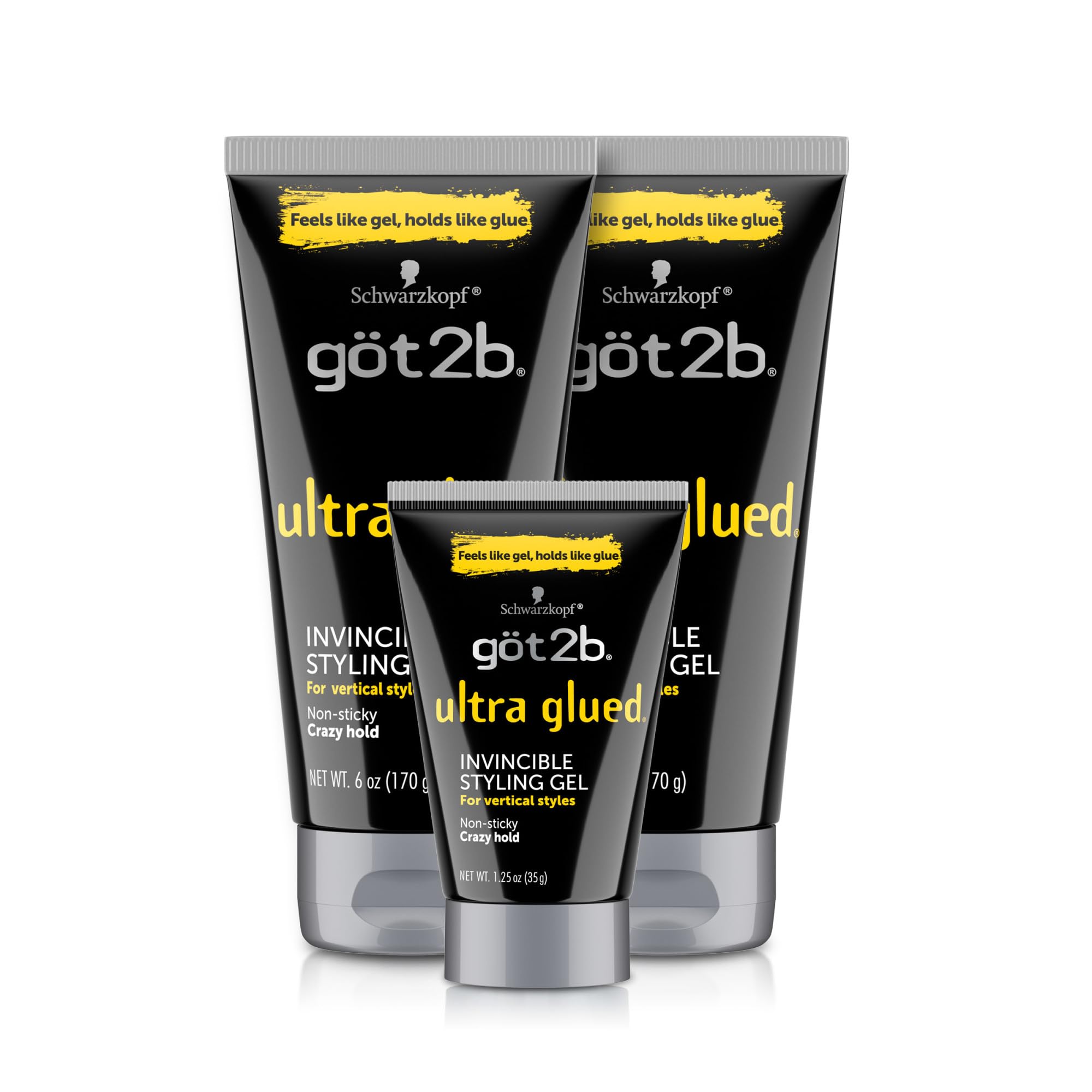 Got2B front packaging showing bold branding and strong-hold message